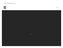 Tablet Screenshot of deberepartners.com